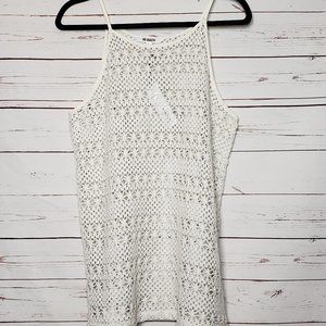 BB Dakota Rebekah Crochet Tank Top